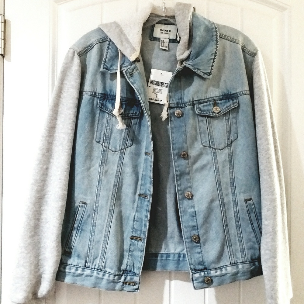BN Men's Forever 21 Denim Jacket sz S